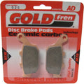 Brake Disc Pads Rear For Honda Vtr 250 Interceptor (MC 33) 1988