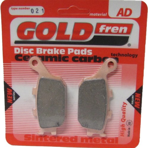 Brake Disc Pads Rear For Kawasaki Z 750 ABS (ZR750M9F) 2009