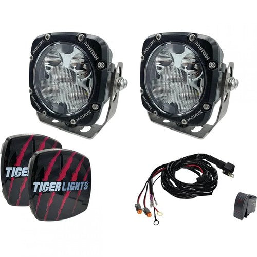 Tiger Lights - Mojave Dual 5" LED Spot Light 12/24V (KIT)