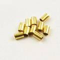 Carb End Nipple, Solder Type, 3mm x 4mm Brass (Pk 10)
