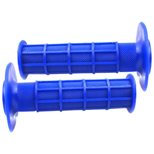 Full Waffle Blue Grips, 22/25mm