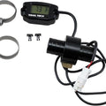 Trail Tech Surface Mount Temperature Meter with Water Hose Sensor Black 19.00mm