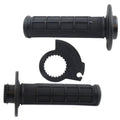Fir Black Soft Half Waffle Lock ON Grip Set Suzuki RM125 96-08, RM250 96-08