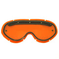 Hybrid Tear Off Vented Orange Lens, Anti Fog, Anti Scratch