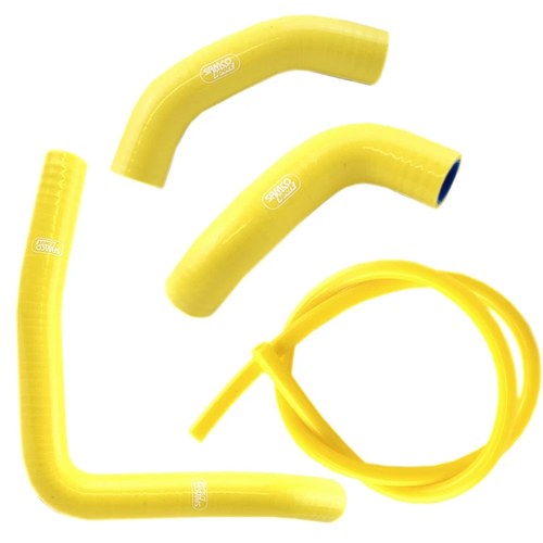 Samco Yellow 4 Piece Hose Kit Suzuki RM250 1986-1987