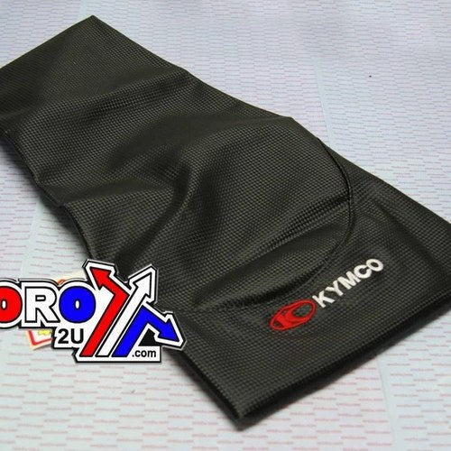 BLACK/CARBON ATV Seat Cover Kymco KXR250 2003-2012