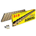 Did 520VX3 GB 100L X-RING Chain Gold & Black Links