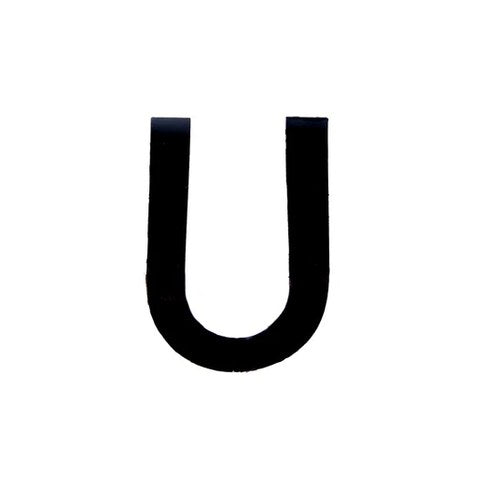 Number Plate Digits Big U Each