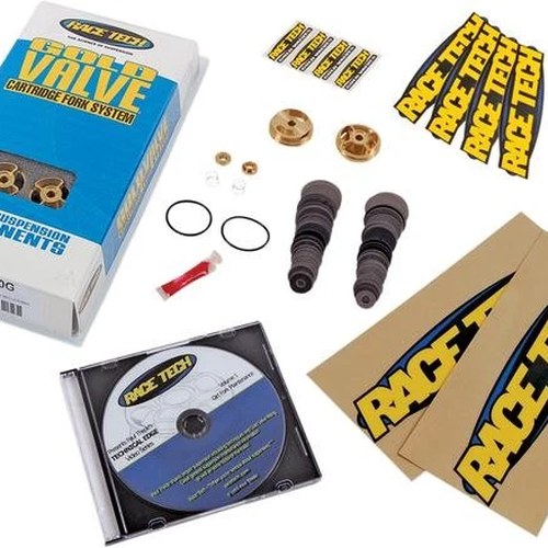 Race Tech Gold Valve Fork Kit Combo Type 1 for Suzuki RM-Z250 2007-2012