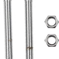 Colony Axle Adjuster Bolts Rear Chrome #2023-2 Harley Davidson