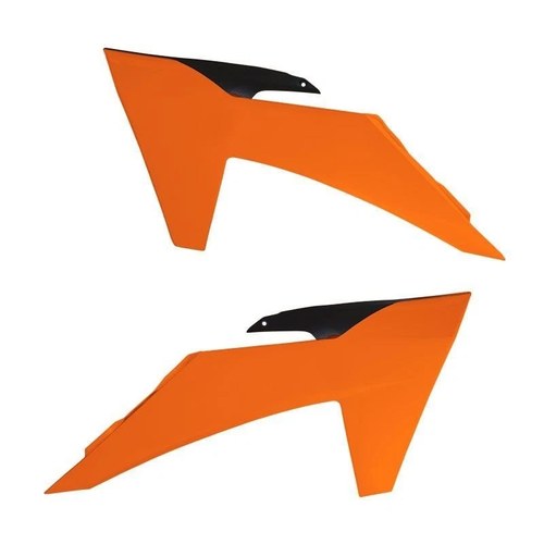 R-TECH ORANGE/BLACK Rad Scoops KTM SX/SX-F 23-24, EXC/EXC-F/XC-W/XCF-W 2024