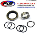 Titanium Counter Shaft Seal Kit Gas EC-F 250/350 23-25, 450/500 24-25