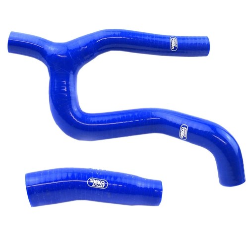 Samco Race Design 2 Piece Blue Silicone Hose Kit Gas EC250F 2021-2023