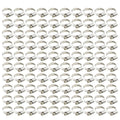Jubilee Pipe Clip 20 - 32mm Kale Clamp 304 Stainless Steel (PACK OF 100)