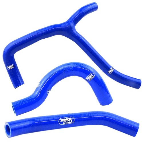 Samco Race Design 3 Piece Blue Silicone Hose Kit Honda CRF250R 2016-2017
