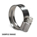 Jubilee Pipe Clip 25 - 40mm Kale Clamp 304 Stainless Steel (PACK OF 100)