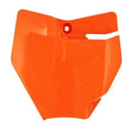 R-TECH Orange Front Plate KTM SX50 2016-2023, Gas MC50 2021-2023