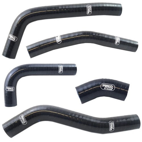 Samco 5 Piece Black Silicone Hose Kit Kawasaki KX250 (4T) 2021-2023