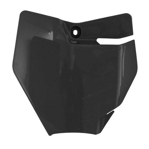 R-TECH Black Front Plate Gas MC50 2021-2023, MC-E 3/5 2023-2024