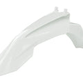 R-TECH White Front Fender KTM SX50 2016-2025, SX-E3/5 2020-2025