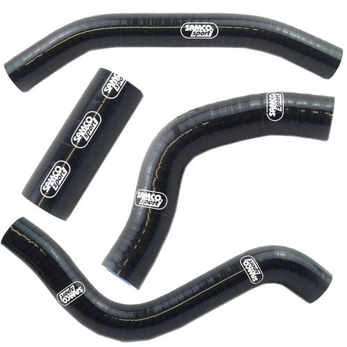 Samco 4 Piece Black Silicone Hose Kit Suzuki RM250 1991-1992