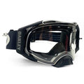 Oakley Airbrake MX Tuff Blocks Gunmetal, Clear Lens Goggles