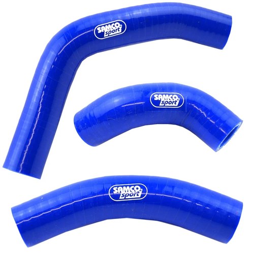 Samco 3 Piece Blue Silicone Hose Kit Suzuki RM250 1989-1990