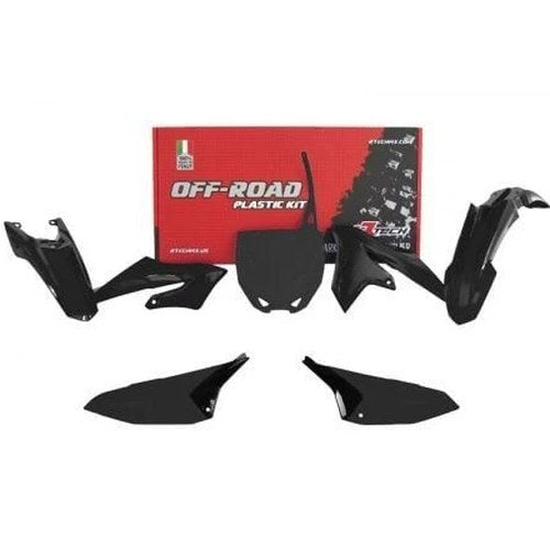 R-TECH Black Plastic KIT/5 Yamaha YZ65 2018-2025