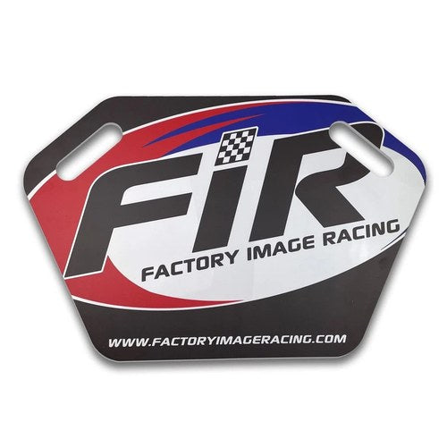 Fir MX Pit Board 4mm Acrylic, 600 x 375mm