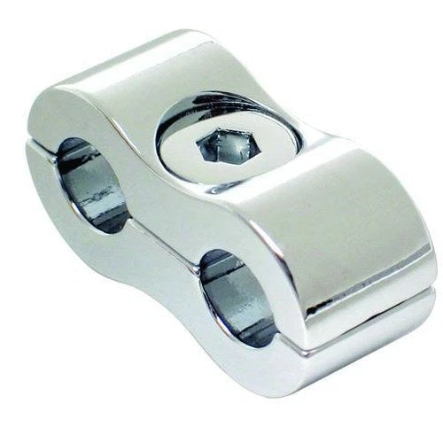 Motion Pro Throttle/Idle Cable Clamp Chrome