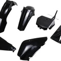 UFO Restyled Complete Plastics Kit Black #SUKIT405K001 for Suzuki RM85/RM85L