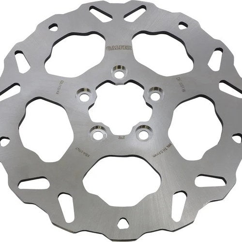 Galfer Standard Solid Mount Wave Brake Rotor Rear #DF681W Harley Davidson