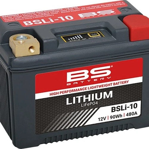 BS Lithium Ion Max Battery BSLi-10 12V #360116 Motorcycle