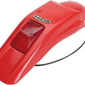 UFO Enduro Fender w/Light Rear 00-05 XR Red for Honda XR400R/XR250R 1996-2004