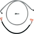 DS Braided Brake Line Kit Rear Harley Softail FXSTB/FXSTBI/FXSTC/FXSTS/FXSTSB