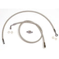 Magnum Polished Stainless Rear DOT Brake Line Kit 52-5/8" #5612 Harley Davidson
