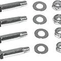 Colony Floorboard Hinge Bolt Kit Front Chrome #2125-12 Harley Davidson