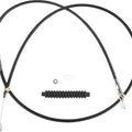 Drag Specialties Black Vinyl Clutch Cable 76" Black Harley Davidson
