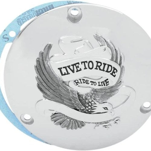 DS Live To Ride Derby Cover Harley Davidson 142652