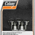 Colony Brake Rotor Mounting Hardware Front #2341-5 Harley Davidson Dyna