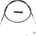 Drag Specialties Black Vinyl Throttle Cable 48" Black #211720 Harley Davidson