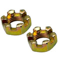 M12 Castle Nuts PACK-2, Wheel Axle Hub Slotted Nut