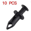 PACK-10 Plastic Center Push Rivets 8mm x 20mm x 15mm