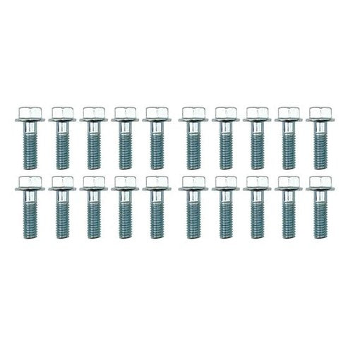 M8 x 25mm Flange Bolt, Pack OF 20, 12mm Hex