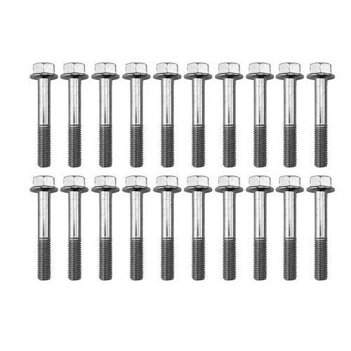 M8 x 50mm Flange Bolt, Pack OF 20, 12mm Hex