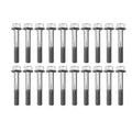 M8 x 50mm Flange Bolt, Pack OF 20, 12mm Hex