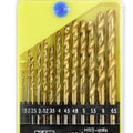 Titanium Drill Bit Set 1.5mm - 6.5mm 13PCS