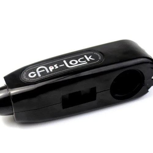 Handlebar Grip Lever Lock � Black � Anti Theft Safety Device