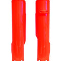R-TECH Neon Orange Lower Fork Guards Husqvarna FC/TC/TX/FX/TE/FE/FS 2023-2024