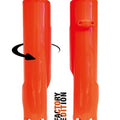 R-TECH Neon Orange Full Wrap Fork Guards Husq FC/TC/TX/FX/TE/FE/FS 2023-2024